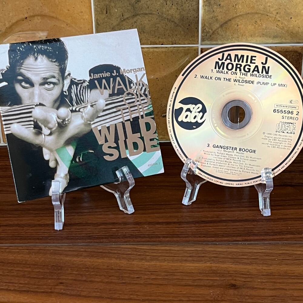 Jamie J. Morgan Walk On The Wild Side CD Single 1990 Tabu CBS 655596 2 UK